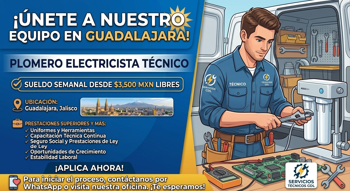 Plomero Electricista Técnico en Guadalajara