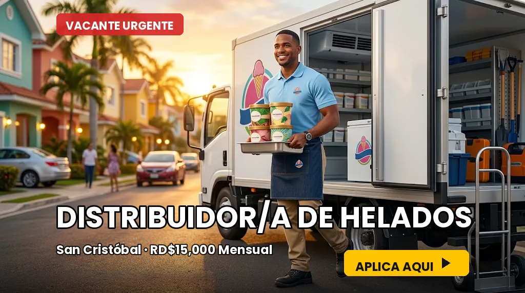Distribuidor/a de Helados en San Cristóbal